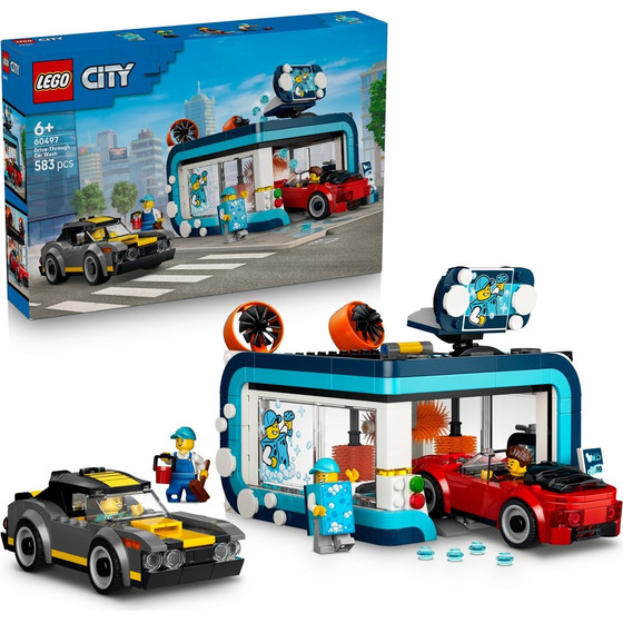 Lego City: Drive-Through Car Wash (60497)