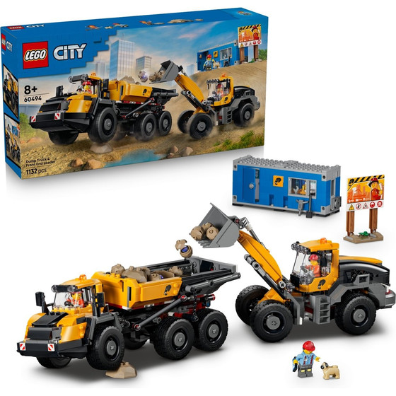 Lego City: Dump Truck & Front End Loader (60494)