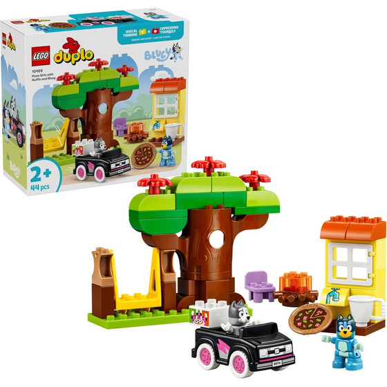 Lego Duplo Bluey: Pizza Girls With Muffin And Bluey (10469)