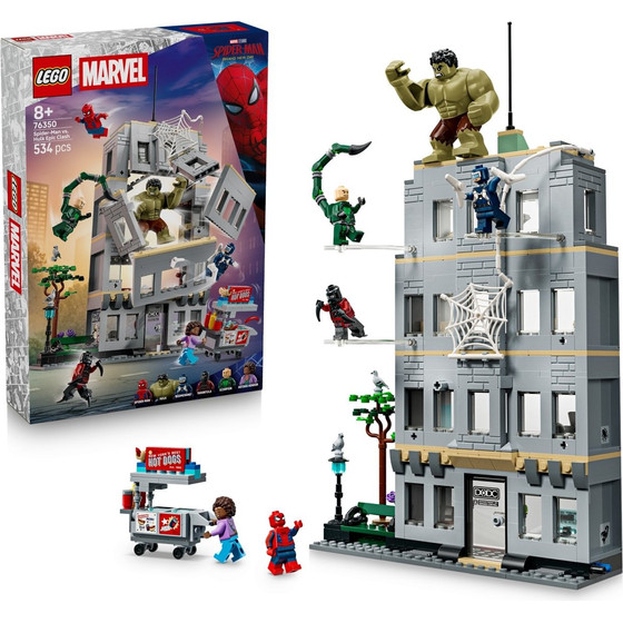 Lego Marvel: Spider-Man vs. Hulk Epic Clash (76350)
