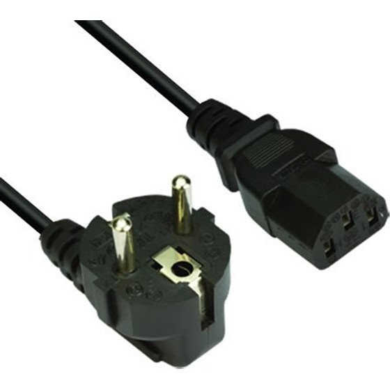 Makki Power Cord Computer Schuko 220V 1.2m Bulk - -CBL-CE021-1.2m - (MAKKI-CBL-CE021-1.2m)