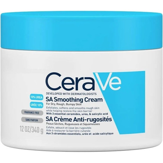 CeraVe Sa Smoothing Cream ����� ������� ��������� �� ����� ��� �����/���� ����� ����������� 340gr - (3337875684101)
