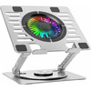 Wozinsky Coolbase Rgb 360� Cooling Stand For Laptop And Tablet - Silver 5907769387708 - (WDCX-X16-AS)