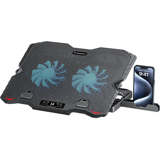 Wozinsky Stormpad Rgb Gaming Cooling Laptop Stand - Black 5907769387715 - (WDCX-015)