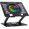 Wozinsky WDCX-X16-As Coolbase Rgb 360� Cooling Stand For Laptop And Tablet - Black 5907769387692 - (WDCX-X16-AB)