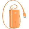Joyroom JR-PR2L 35W 10000mAh Powerbank With Built-In USB-C Cables - Orange - (JR-PR2 Orange)