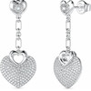 Guess Earrings Women (4CM ) - (JUBE05210JWRH)