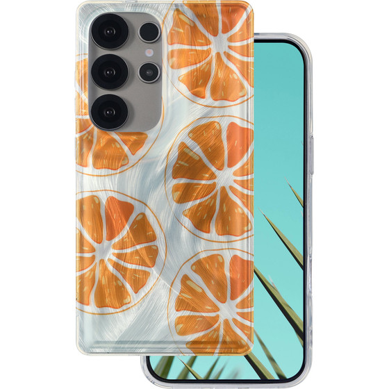TFO Ultra Trendy Summer Case For Samsung Galaxy S25 Ultra orange