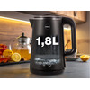 ELDOM Cordless Kettle 1.8 L 2000 W Black - (C515C)