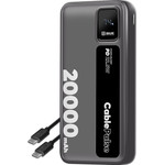 OBAL:Me Cablepulse Powerbank 20000mAh 22,5W Black - (OMPWBC20K)