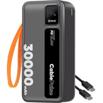 OBAL:Me Cablepulse Powerbank 30000mAh 22,5W Black - (OMPWBC30K)