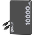 OBAL:Me Magnetix Powerbank 10000mAh Black - (OMPWBMS10K)