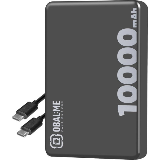 OBAL:Me Magnetix Powerbank 10000mAh Black - (OMPWBMS10K)