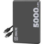 OBAL:Me Magnetix Powerbank 5000mAh Black - (OMPWBMS5K)