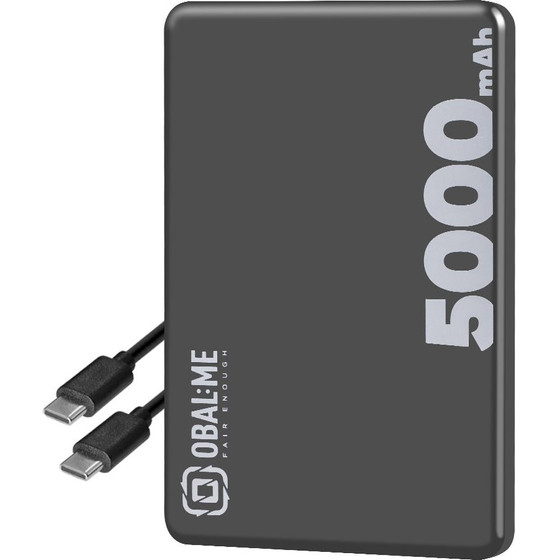 OBAL:Me Magnetix Powerbank 5000mAh Black - (OMPWBMS5K)