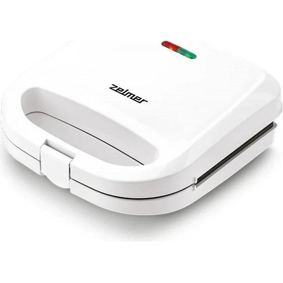 Zelmer 750W Sandwich Maker White - (ZSM7700)
