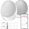 MOMCOZY M9 Double Breast Pump Gray, 150ml - (BP288-GR71BA-A)