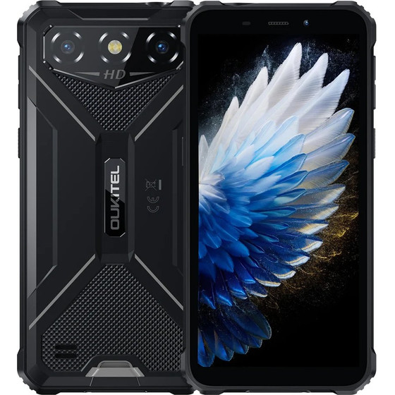 Oukitel Smartphone G3, 6'', 4/128GB, 6300mAh, IP68/IP69K/MIL-Std 810H, ����� - (G3-4+128-BK)