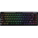 Madlions Professional Gaming Mechanical Keyboard Titan 68 Turbo - 8K, Magnetic Fuguang Switches (English US), Black - (TITAN-68-TURBO)