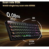 Madlions Professional Gaming Mechanical Keyboard Titan 68 Turbo - 8K, Magnetic Fuguang Switches (English US), Black - (TITAN-68-TURBO)