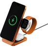 ENERGEA Wireless Charger Magtrio 2 3-in-1 Qi2 25W Foldable Orange - (MAG-TRIO2-ORG)