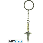 Abysse: Naruto Shippuden - Hokage 4tHs Kunai 3D Keychain (ABYKEY283)