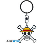 Abysse: One Piece - Skull Luffy Metal Keychain (ABYKEY646)