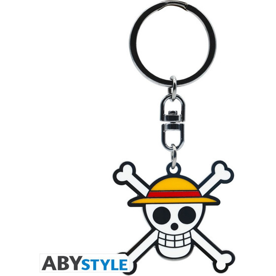Abysse: One Piece - Skull Luffy Metal Keychain (ABYKEY646)