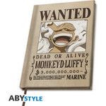 Abysse: One Piece - Wanted Luffy Wano A5 Notebook (ABYNOT155)