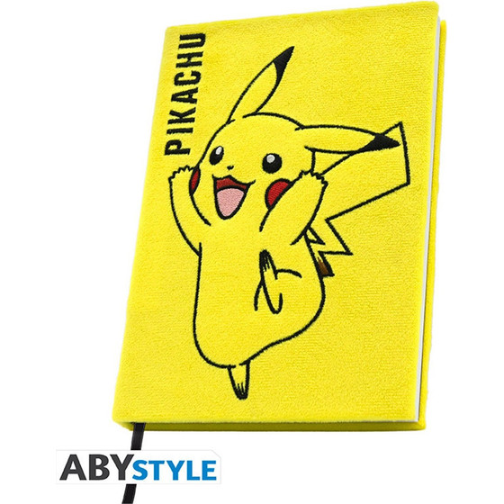 Abysse: Pokemon - Plush Pikachu Premium A5 Notebook (ABYNOT158)
