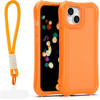 Senso Spd Safecase With Strap Iphone 15 Pro Orange Backcover - (SSSIP15PO)