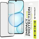 Techsuit - 111D Full Cover / Full Glue Glass - Realme C100 5G - Black