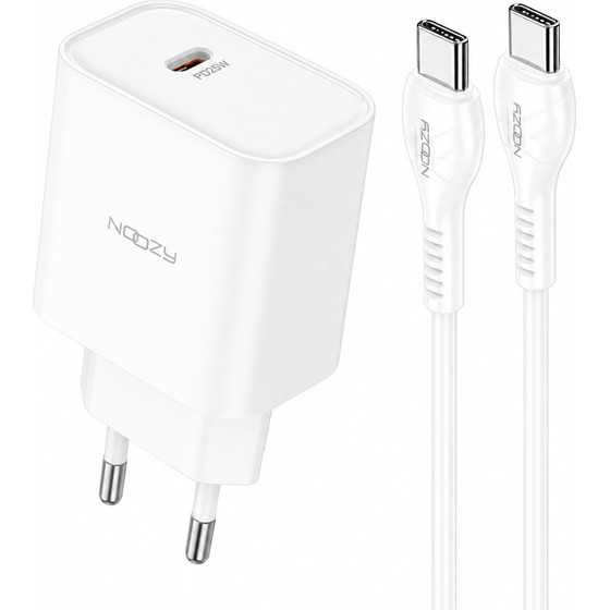 Noozy ��������� �������� Core C21 PD25W �� ������� USB-C �� USB-C 1m �����