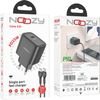 Noozy ��������� �������� Core C21 PD25W �� ������� USB-C �� USB-C 1m �����