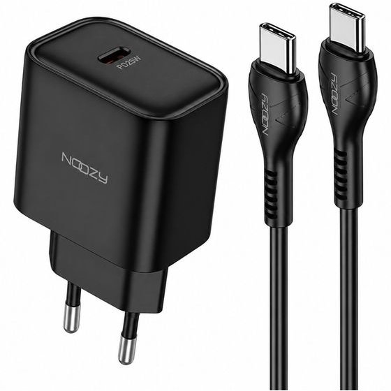 Noozy ��������� �������� Core C21 PD25W �� ������� USB-C �� USB-C 1m �����