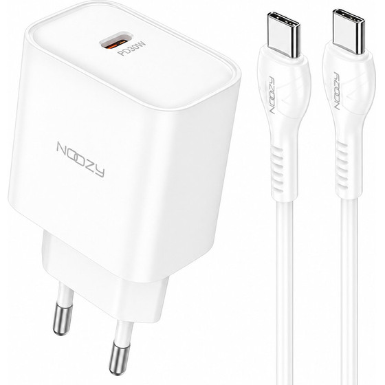 Noozy ��������� �������� Edge E25 PD30W �� ������� USB-C �� USB-C 1m �����