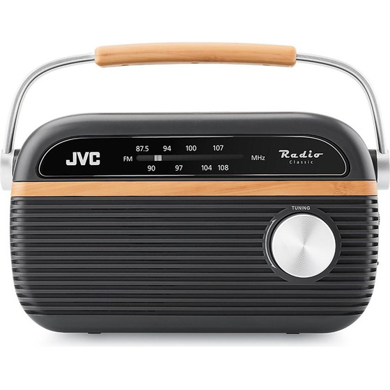 JVC Portable Radio Grey - (RA-E215G)