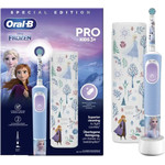 Oral-B Vitality Pro ������� ��������� ������������� �� ���������� Frozen ��� 3+ ������ & ���� �������� - (D103.413.2KX/Froz EN)
