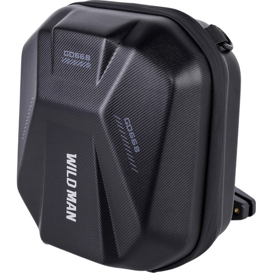 WILDMAN 4L Rear Seat Bag For Electric Bike, Black - (GD668)