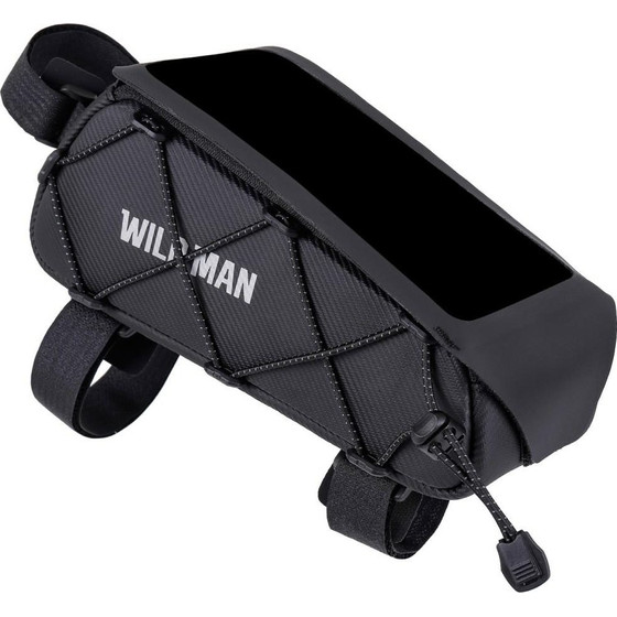 WILDMAN Bike Case Mount Frame Bag Black - (GX100)