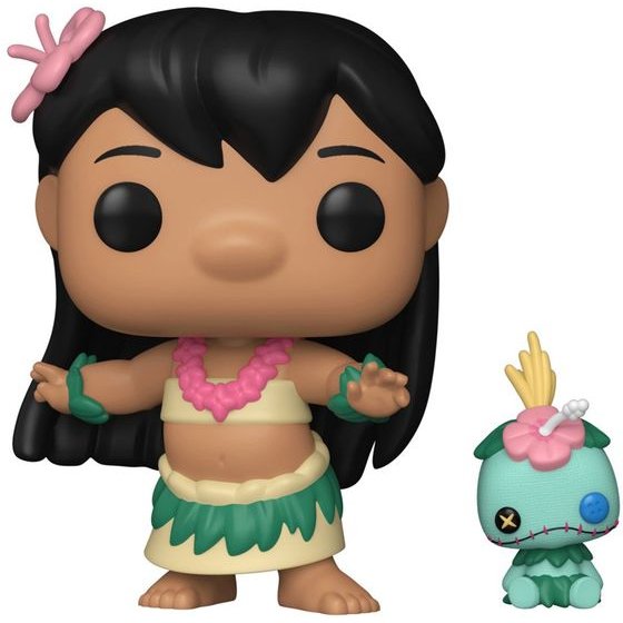 Funko Pop! Disney: Lilo & Stitch - Hula Lilo With Scrump #1741 Vinyl Figures