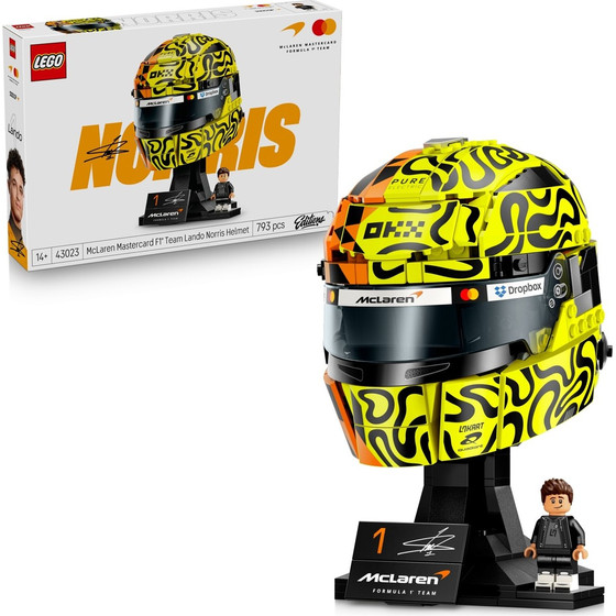 Lego Editions Sports: Mclaren Mastercard F1 Team - Lando Norris Helmet (43023)