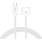Tech-Protect MMC01 Ultraboost Magnetic Macbook Cable TYPE-C To Magsafe 3 140W 200CM WHITE