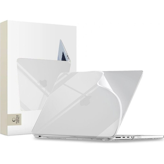 Tech-Protect Softshell Macbook Pro 16 M1-M5 / M5 Pro / M5 Pro Max 2021-2026 Crystal CLEAR