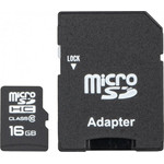 Emtec Microsdhc Memory Card C10 Classic With Adapter, 16Gb, Class 10 - (ECMSDM16GHC10CG)