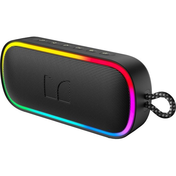 Monster Bluetooth Speaker S150 Plus, 40W, TWS, RGB, Waterproof, Black - (129818-02)