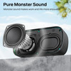 Monster Bluetooth Speaker S150, 14W, TWS, RGB, Waterproof, Black - (129817-02)