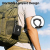 Monster Bluetooth Speaker S520, 5W, TWS, RGB, Waterproof, Black - (129875-02)
