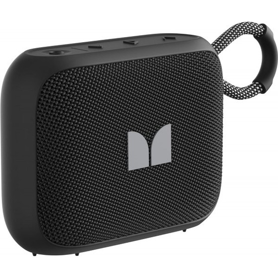 Monster Bluetooth Speaker S520, 5W, TWS, RGB, Waterproof, Black - (129875-02)