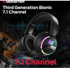 Monster Gaming 3.5mm Headset Mission 320, RGB, 1.9m, Black - (123299-00)